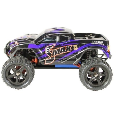 Радиоуправляемый монстр Remo Hobby SMAX Brushless UPGRADE V2.0 (синий) 4WD 2.4G 1/16 RTR