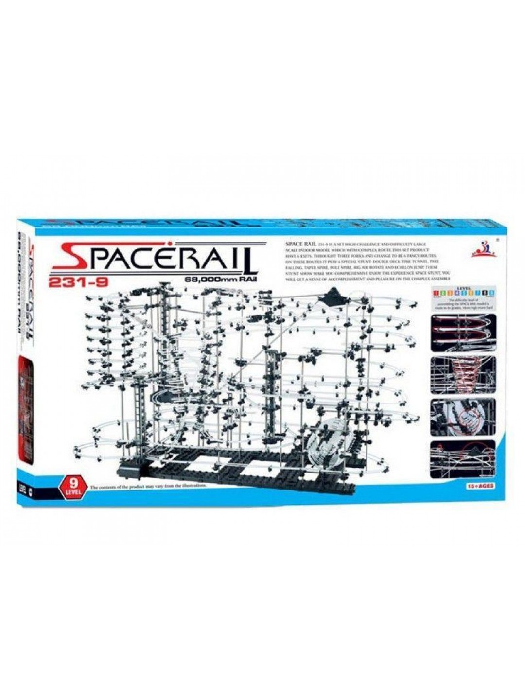 Конструктор динамический Spacerail 231-9, 68м (Level 9)