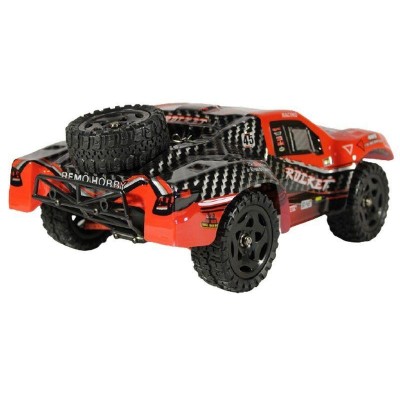 Радиоуправляемый шорт-корс Remo Hobby Rocket Brushless UPGRADE V2.0 (красный) 4WD 2.4G 1/16 RTR