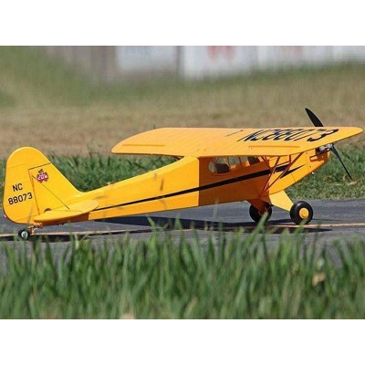 Радиоуправляемый самолет Top RC J3 желтый 1400мм KIT