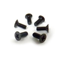 Винт потайной M3x8 под крестовую отвёртку 6шт.