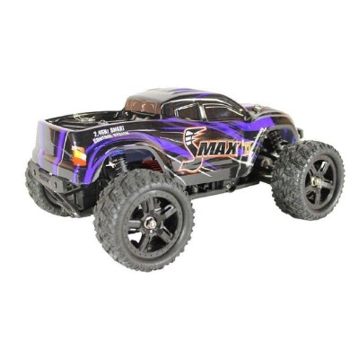 Радиоуправляемый монстр Remo Hobby SMAX V2.0 (синий) 4WD 2.4G 1/16 RTR