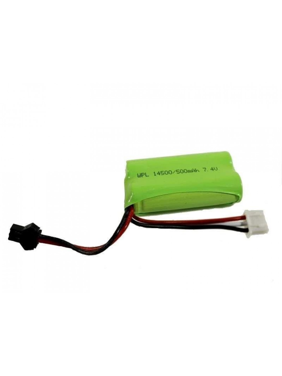 Аккумулятор Li-Ion 500mAh, 7.4V для автомоделей WPL B-14, B-24, C-14, C-24, B-16, B-36