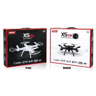 Р/У квадрокоптер Syma X5SW с FPV трансляцией Wi-Fi HeadFree 2.4G RTF