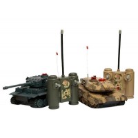 Р/У танковый бой Huan QI Leopard и Leopard 1:48, 2.4G (два танка, з/у, акк) Р/У танковый бой Huan QI Leopard и Leopard 1:48, 2.4G (два танка, з/у, акк)