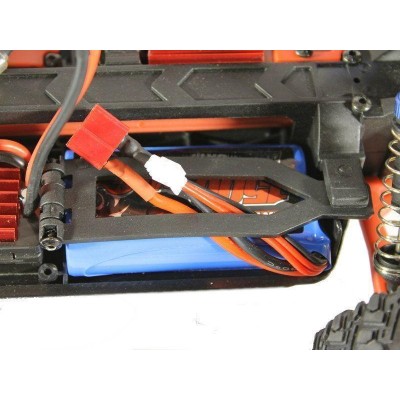 Радиоуправляемый монстр Remo Hobby SMAX UPGRADE V2.0 (красный) 4WD 2.4G 1/16 RTR