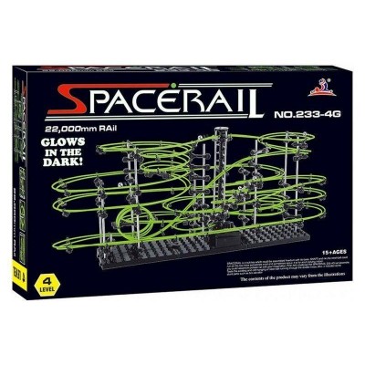 Конструктор динамический Spacerail 233-4G, 22м (Level 4), светящиеся рельсы