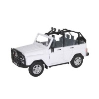 Машина "АВТОПАНОРАМА" УАЗ-469, 1/24, белый, свет, звук, инерция, в/к 22*12*11 см Машина "АВТОПАНОРАМА" УАЗ-469, 1/24, белый, свет, звук, инерция, в/к 22*12*11 см