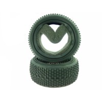 Передние шины со вставками для моделей Himoto E10XB, E10XBL