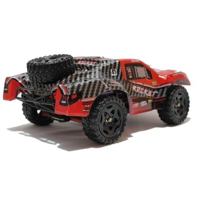 Радиоуправляемый шорт-корс Remo Hobby Rocket (красный) 4WD 2.4G 1/16 RTR