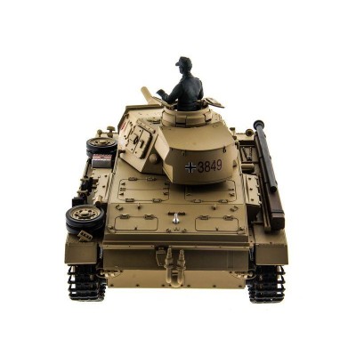 Р/У танк Heng Long 1/16 Panzerkampfwagen III (Германия) 2.4G RTR PRO песочный