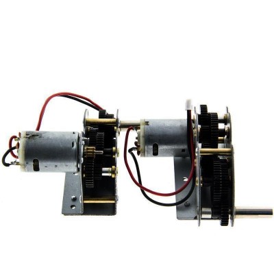 Редуктор левый и правый для танка КВ-1 с подшипниками и Моторами (металл)