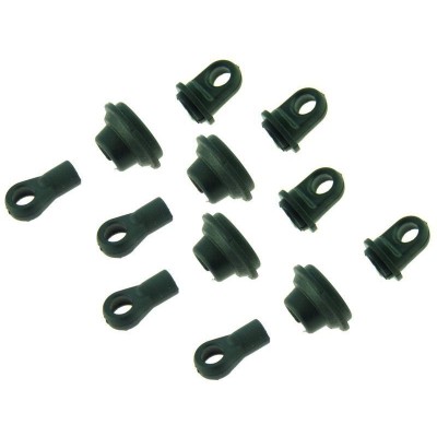 Верхний и нижний наконечники амортизатора для автомоделей Himoto E10 Верхний и нижний наконечники амортизатора для автомоделей Himoto E10