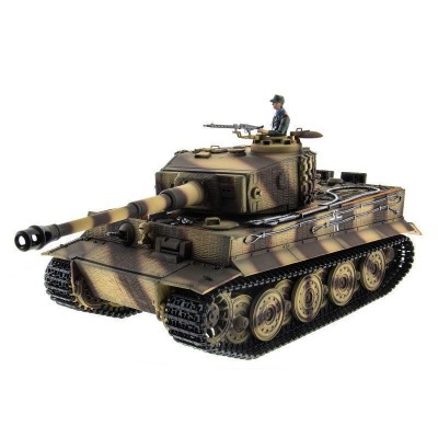 P/У танк Taigen 1/16 Tiger 1 (Германия, поздняя версия) 2.4G RTR летний камуфляж