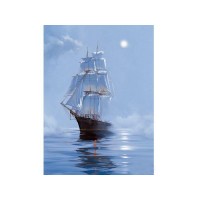 Картина по номерам с цветной схемой на холсте 30х40 Мираж (18 цветов) Картина по номерам с цветной схемой на холсте 30х40 Мираж (18 цветов)