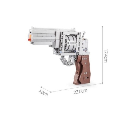 Конструктор CADA deTech револьвер (475 деталей), (китайская коробка)