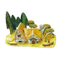 3D пазл из пенокартона ЛЕСНОЙ ДОМИК (МИНИ СЕРИЯ) (30 деталей) 3D пазл из пенокартона ЛЕСНОЙ ДОМИК (МИНИ СЕРИЯ) (30 деталей)