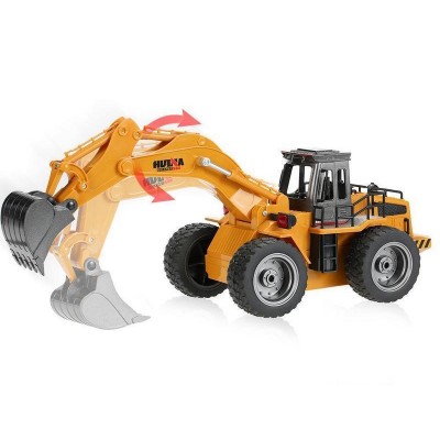 Радиоуправляемый экскаватор HUI NA TOYS 2.4G 6CH 1/18 RTR