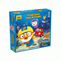 Настольная игра ZVEZDA "Пингвинёнок Пороро. Подводное приключение.", детская Настольная игра ZVEZDA "Пингвинёнок Пороро. Подводное приключение.", детская