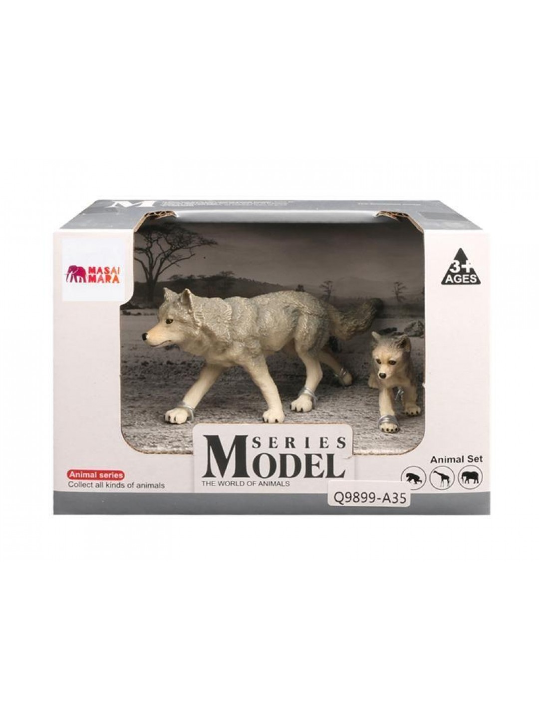 Набор фигурок животных MASAI MARA MM211-135 серии 