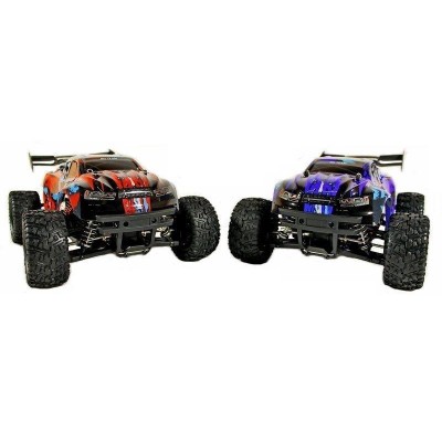 Радиоуправляемая трагги Remo Hobby S EVO-R Brushless (синяя) 4WD 2.4G 1/16 RTR