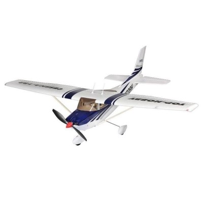 Радиоуправляемый самолет Top RC Cessna 182 400 class синяя 965мм KIT