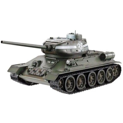 Р/У танк Taigen 1/16 T34-85 (СССР) откат ствола (для ИК боя) V3 2.4G RTR