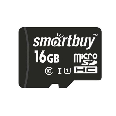 Карта памяти SMART BUY microSDHC-16 Gb class 10