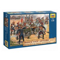 Сборные солдатики ZVEZDA Французская пешая артиллерия, 1/72 Сборные солдатики ZVEZDA Французская пешая артиллерия, 1/72