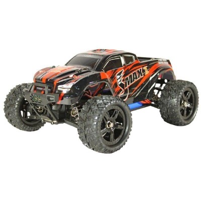 Радиоуправляемый монстр Remo Hobby SMAX Brushless V2.0 (красный) 4WD 2.4G 1/16 RTR