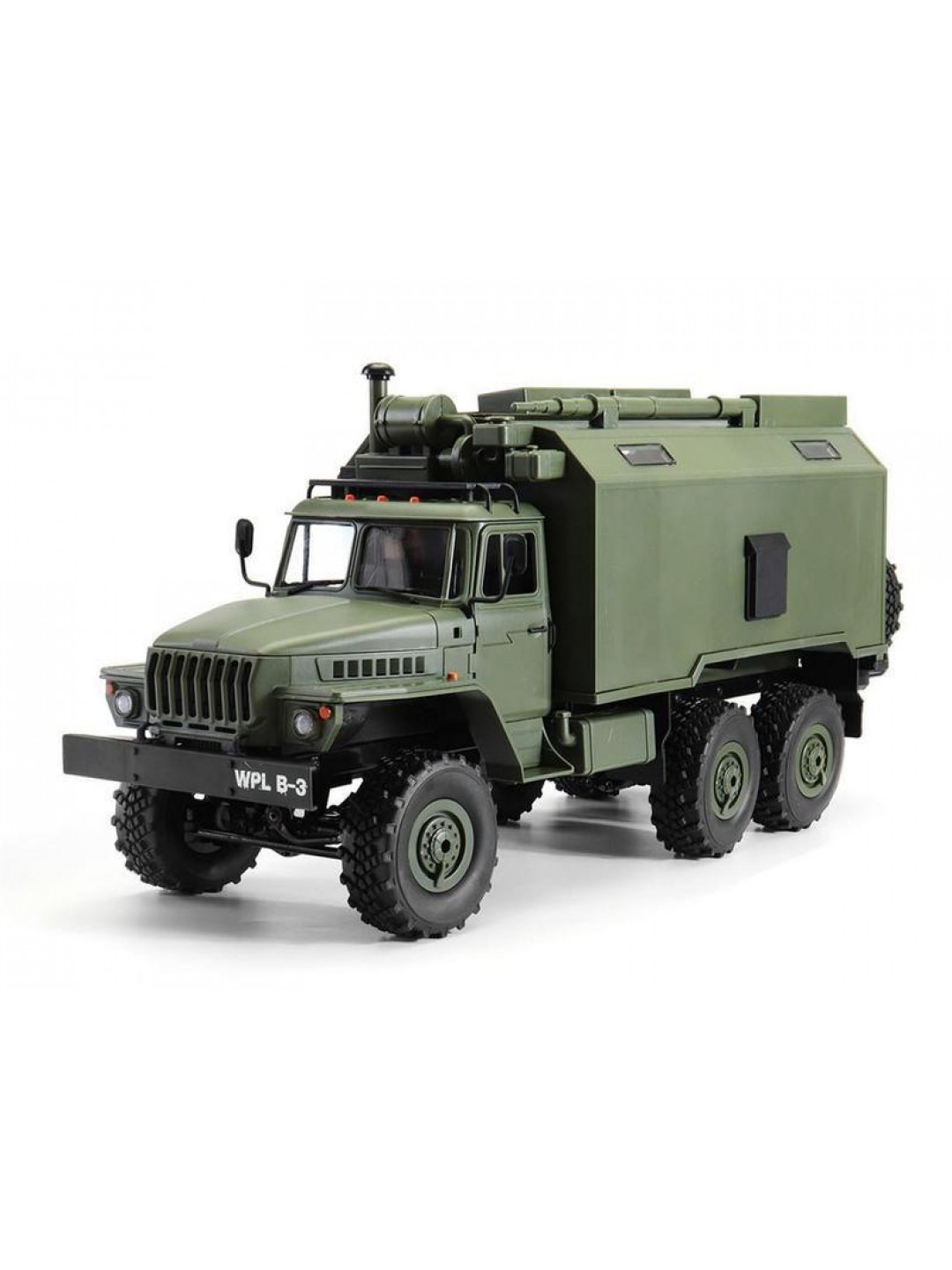 Радиоуправляемая машина WPL УРАЛ (зеленый) 6WD 2.4G 1/16 KIT