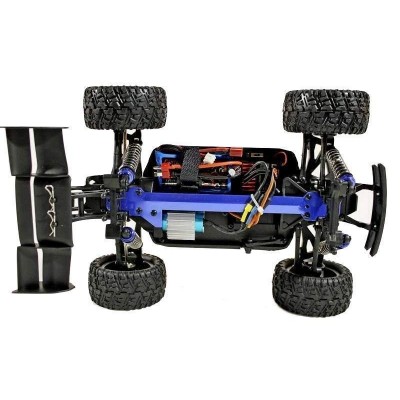 Радиоуправляемая трагги Remo Hobby S EVO-R Brushless (синяя) 4WD 2.4G 1/16 RTR