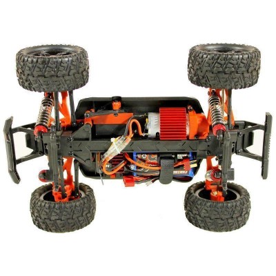 Радиоуправляемый монстр Remo Hobby SMAX UPGRADE (красный) 4WD 2.4G 1/16 RTR