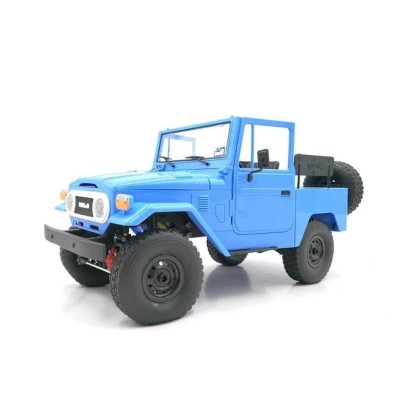 Радиоуправляемая машина WPL японский внедорожник FJ40 (голубая) 4WD 2.4G 1/16 KIT