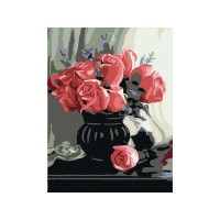 Картина по номерам 15х20 РОЗЫ (12 цветов) Картина по номерам 15х20 РОЗЫ (12 цветов)