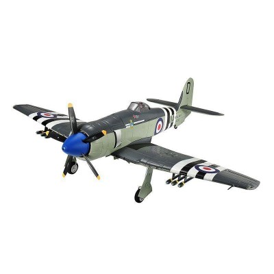 Радиоуправляемый самолет Top RC SEA FURY зеленый 1200мм PNP