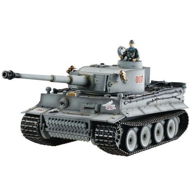 P/У танк Taigen 1/16 Tiger 1 (ранняя версия) HC, башня на 360, подшипники в ред., откат ствола