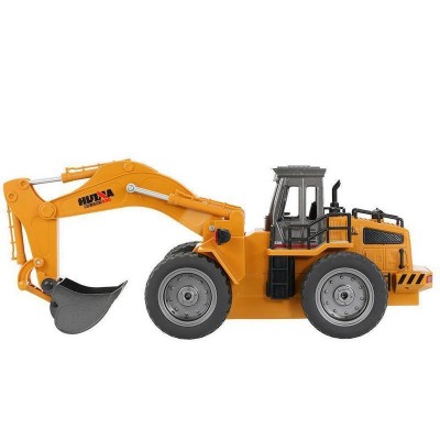 Радиоуправляемый экскаватор HUI NA TOYS 2.4G 6CH 1/18 RTR