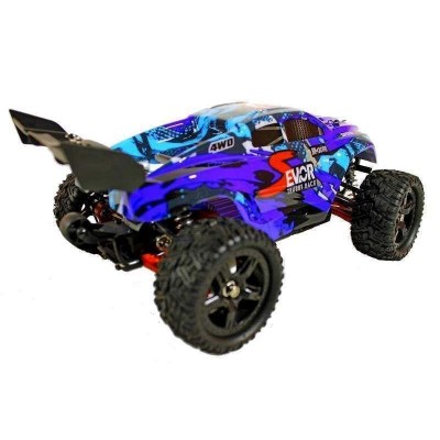 Радиоуправляемая трагги Remo Hobby S EVO-R Brushless UPGRADE (синяя) 4WD 2.4G 1/16 RTR