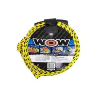 Фал буксировочный World of Watersports для буксируемых кругов, с поплавком, 3 пассажира, 18 м Фал буксировочный World of Watersports для буксируемых кругов, с поплавком, 3 пассажира, 18 м