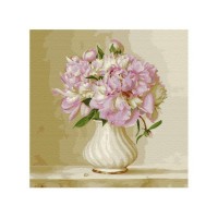 Картина по номерам 30х30 Бузин. Вдохновение (20 цветов)