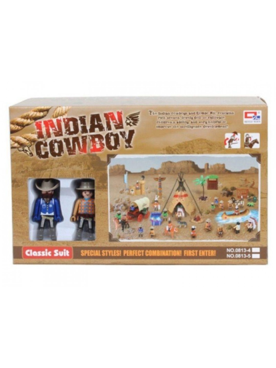 Игровой набор KEYLY TOYS 0813-4 "Ковбои"