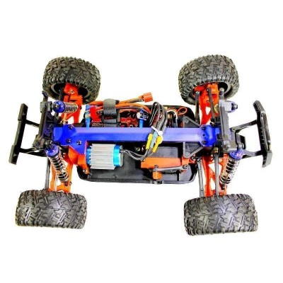 Радиоуправляемый монстр Remo Hobby SMAX Brushless UPGRADE (синий) 4WD 2.4G 1/16 RTR