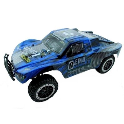 Радиоуправляемый шорт-корс Remo Hobby 9EMU Brushless (синий) 4WD 2.4G 1/8 RTR