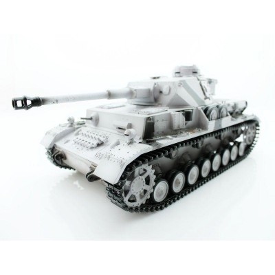 Р/У танк Taigen 1/16 Panzerkampfwagen IV Ausf.F2.Sd.Kfz (Германия) 2.4G RTR, зимний камуфляж