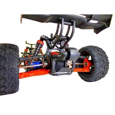 Радиоуправляемая трагги Remo Hobby S EVO-R Brushless UPGRADE (синяя) 4WD 2.4G 1/16 RTR