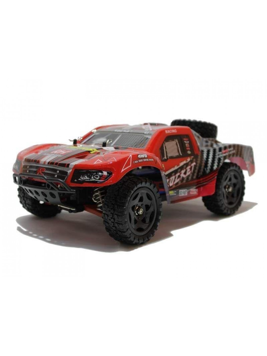 Радиоуправляемый шорт-корс Remo Hobby Rocket UPGRADE (красный) 4WD 2.4G 1/16 RTR