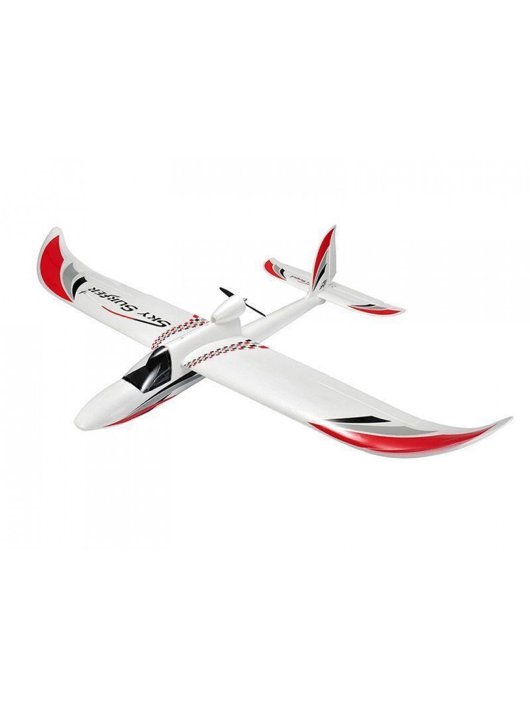 Радиоуправляемый планер Top RC SKY SURFER красный 1400мм KIT