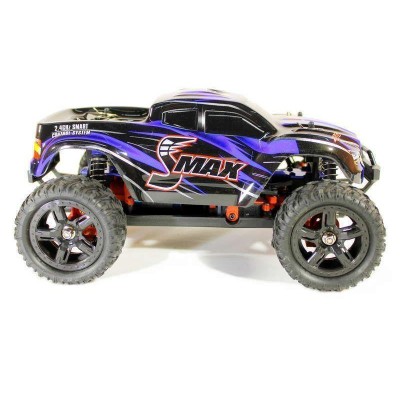 Радиоуправляемый монстр Remo Hobby SMAX UPGRADE (синий) 4WD 2.4G 1/16 RTR