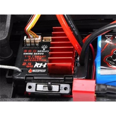 Радиоуправляемый монстр Remo Hobby SMAX (синий) 4WD 2.4G 1/16 RTR